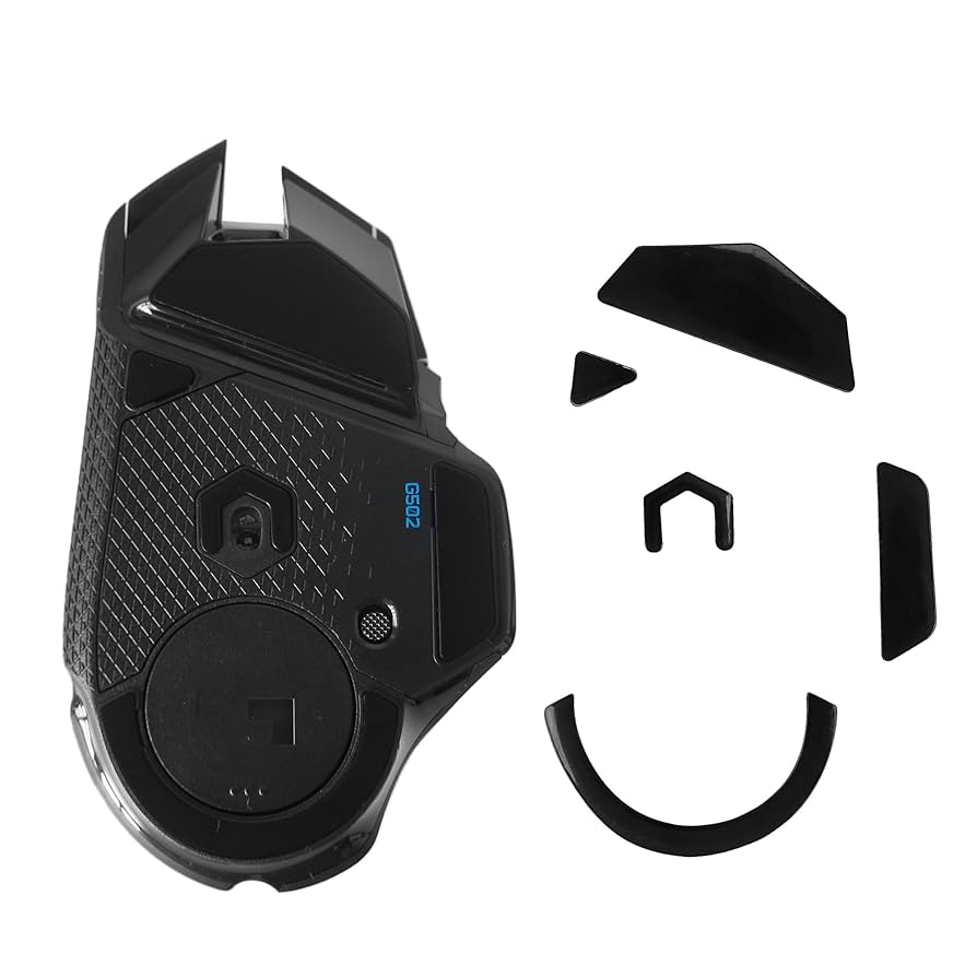G502ワイヤレス + マウスソール Amazon | kwmobile マウスフィート Logitech G502 wireless 対応